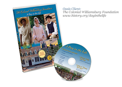 The Colonial Williamsburg Foundation - DVD replication, DVD manufacturing