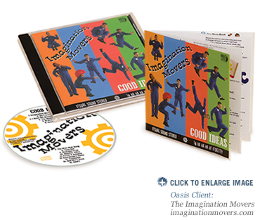 Standard Jewel Case with Stapled Booklets