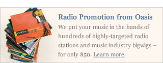 Radio Promotion from Oasis