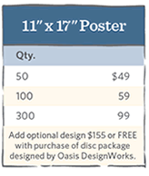 11 x 17 Posters