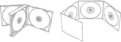 CD and DVD packages