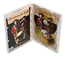 Multi-disc DVD cases and interior inserts